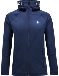 Peak Performance M Rider Zip Hood Blue Shadow/Blue Shadow