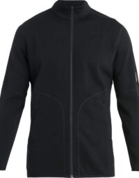 Icebreaker Icebreaker Men's Merino 560 Realfleece Elemental II Longsleeve Zip Black
