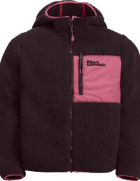 Jack Wolfskin Jack Wolfskin Kids' Ice Curl Hood Jacket Boysenberry/Pink
