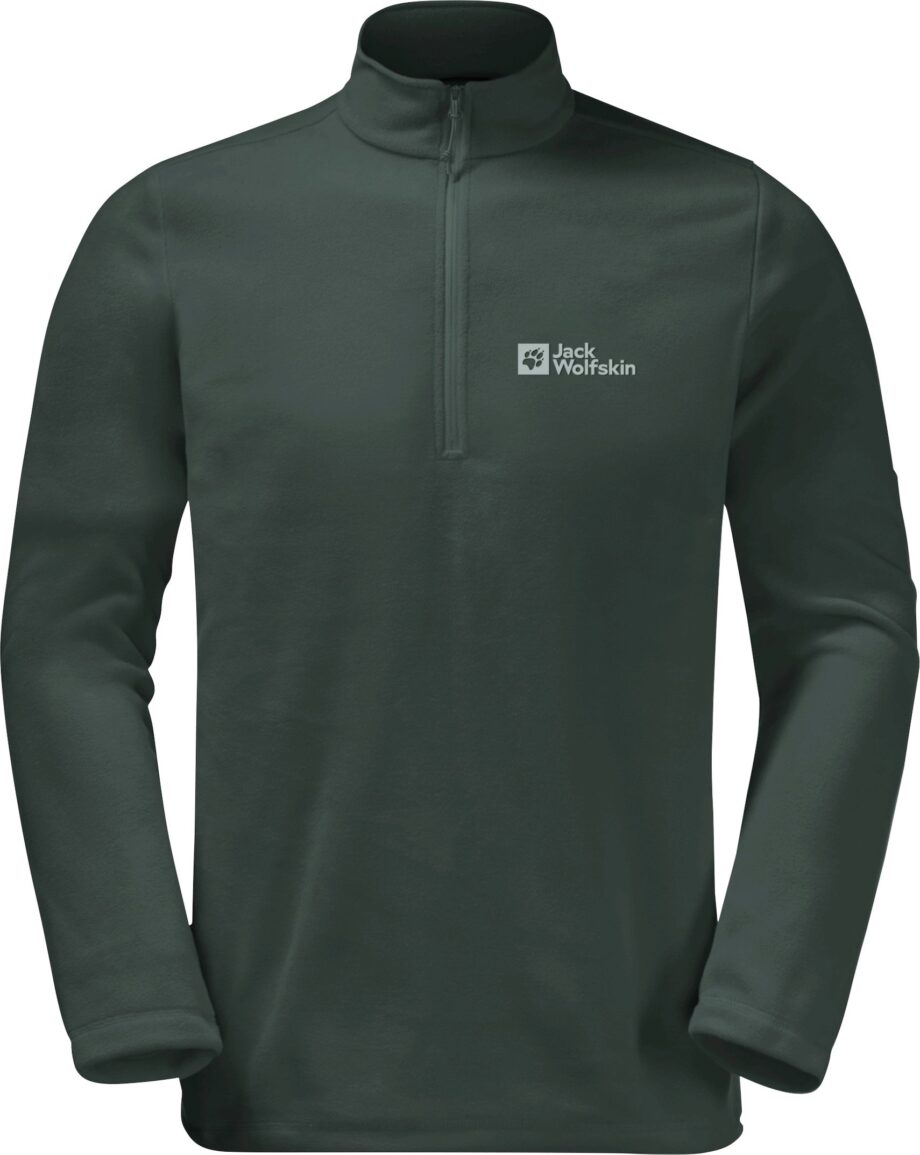 Jack Wolfskin Jack Wolfskin Men's Taunus Halfzip Black Olive
