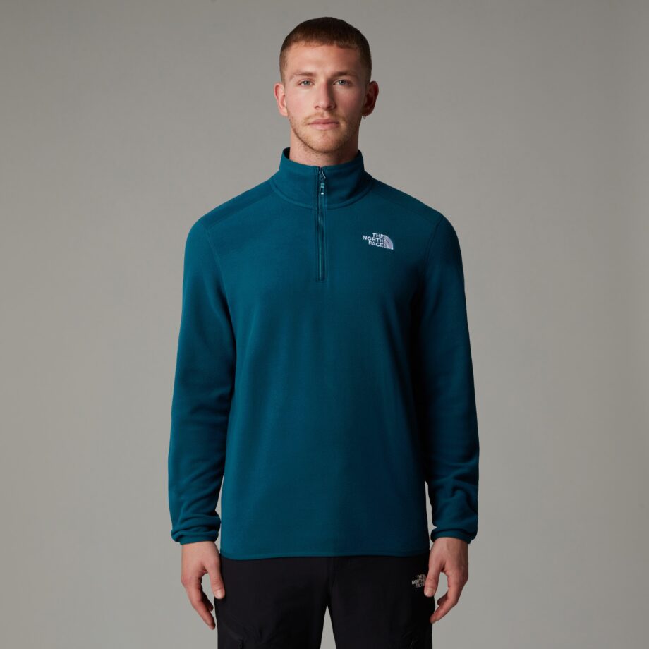 The North Face The North Face Men's 100 Glacier 1/4 Zip Fleece Midnight Petrol