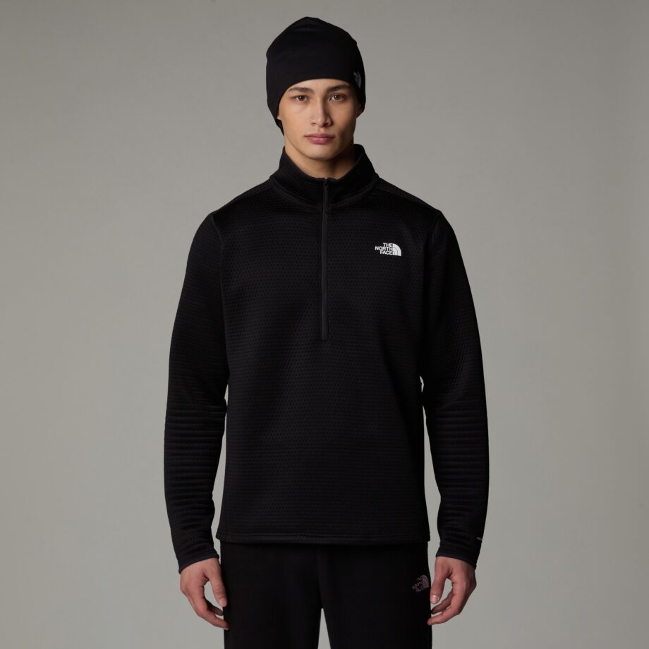 The North Face The North Face Men's Vertical Thermal 1/4 Zip Fleece TNF Black