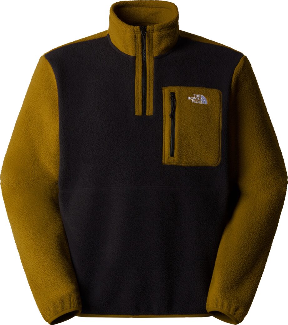 The North Face The North Face Men's Yumiori 1/4 Zip TNF Black/Moss Green/TNF Black