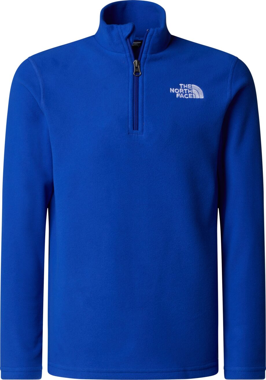 The North Face The North Face Juniors' Glacier 1/4 Zip Pullover TNF Blue