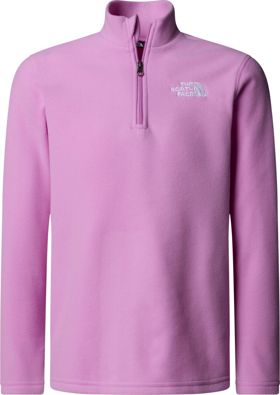 The North Face The North Face Juniors' Glacier 1/4 Zip Pullover Dragonfruit