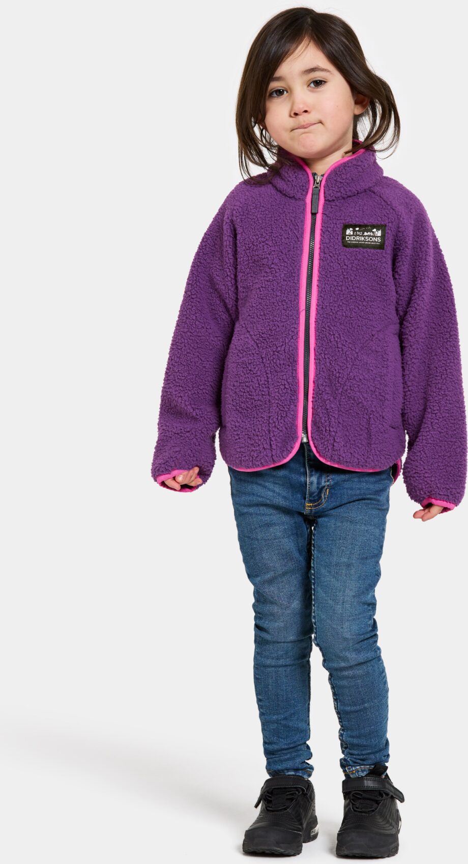 Didriksons Didriksons Kids' Gibbs Full Zip 2 Royal Purple