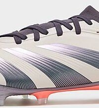 adidas Predator Pro FG Fotbollsskor Unisex, Platinum Metallic / Aurora Black / Turbo