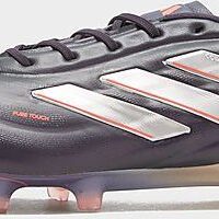adidas Copa Pure 2 Elite FG Fotbollsskor Unisex, Aurora Black / Platinum Metallic / Turbo