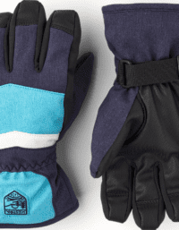 Hestra Hestra Juniors' Gore-Tex Atlas 5 Finger Navy