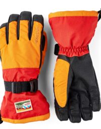 Hestra Hestra Gauntlet Sr. - 5 Finger Orange/Light Red