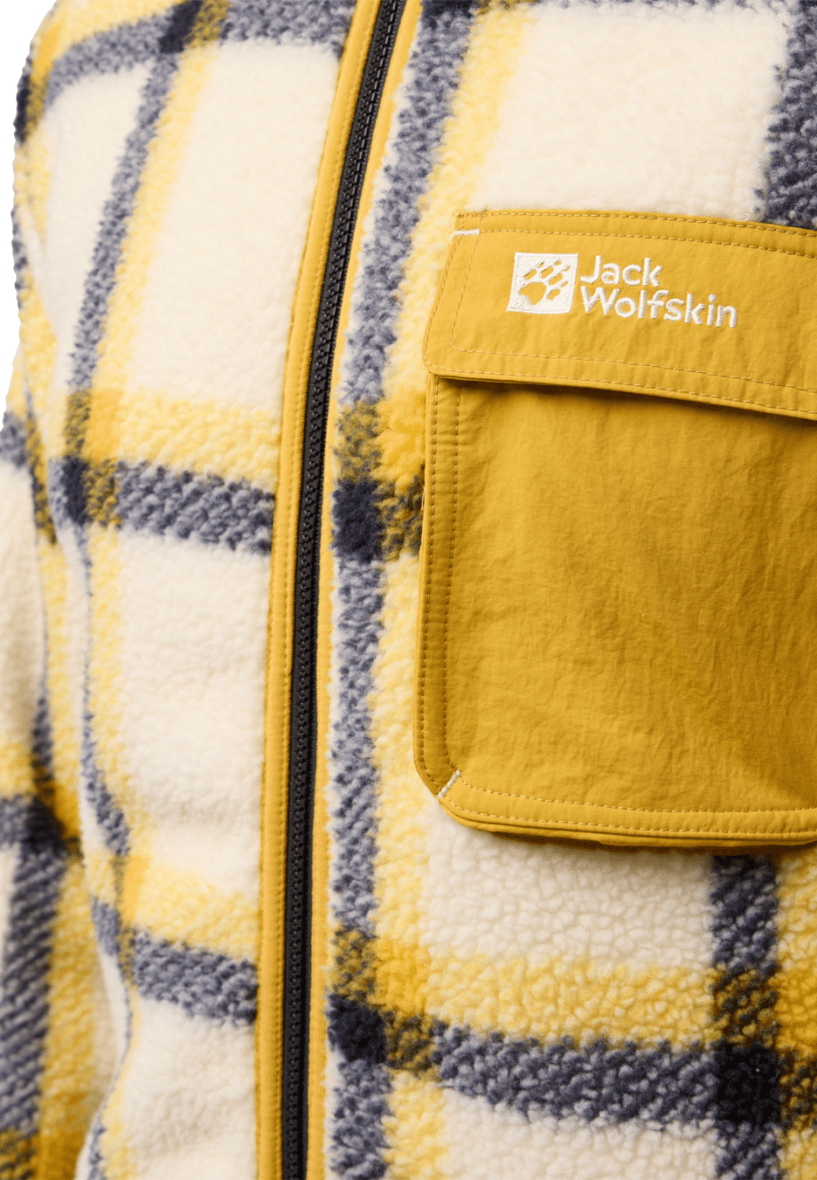 Jack Wolfskin Jack Wolfskin Men's Felslicht Check Jacket Panna Cotta