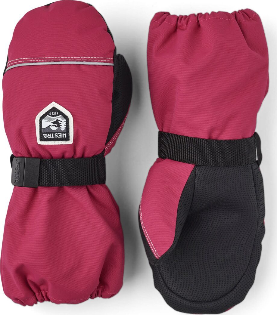 Hestra Hestra Kids' Wool Terry - Mitt Fuchsia