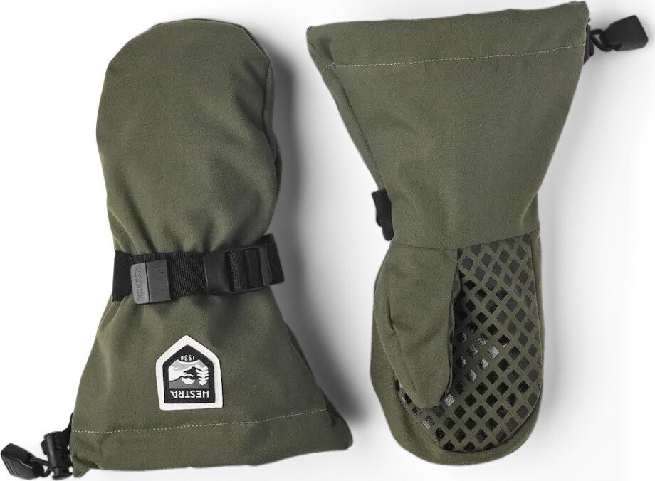 Hestra Hestra Kids' Fjellvotten Mitt Olive