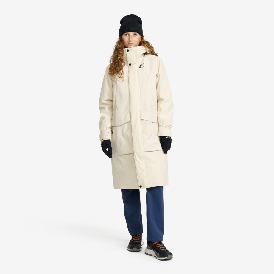 Revolution Race Vinterjackor - Rhyme 2L Insulated Parka - Dam - Oatmeal, Storlek:L