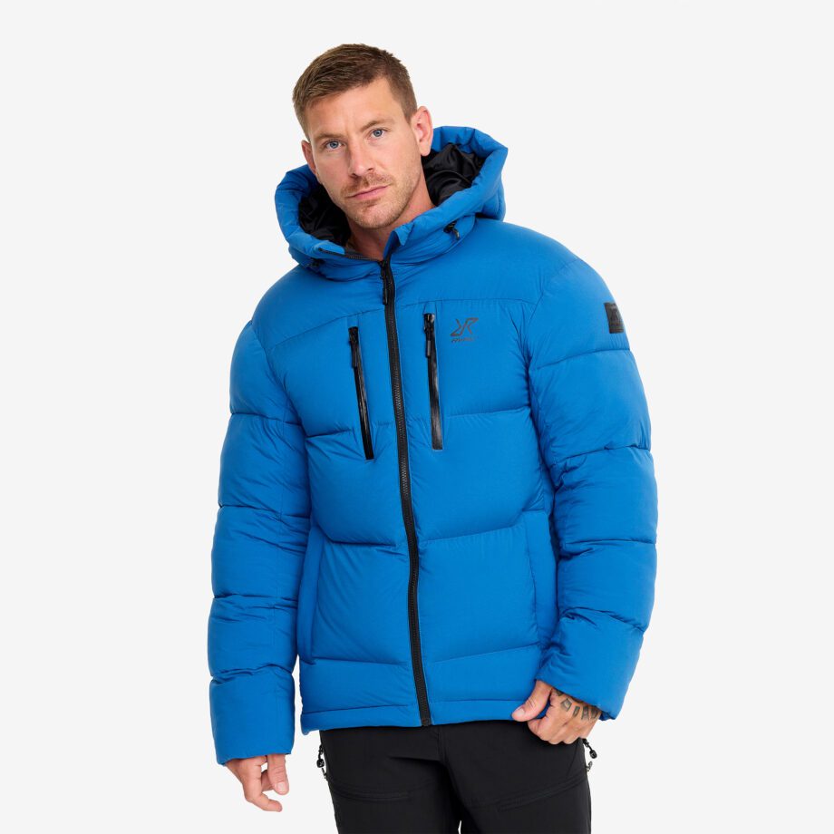 Revolution Race Vinterjackor - Flexpedition Down Jacket - Herr - Classic Blue, Storlek:2XL