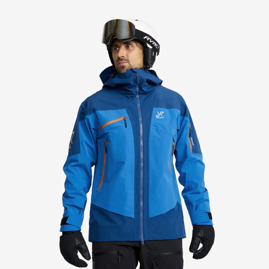 Revolution Race Skaljacka & Vindjacka - Atlas 3L Ski Jacket - Herr - Imperial Blue/Blue Opal, Storlek:XS