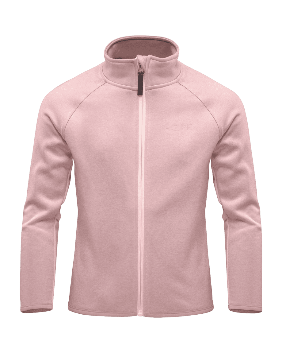 Qanuk Melange Fleece JR Pale Rose Melange (158/164)