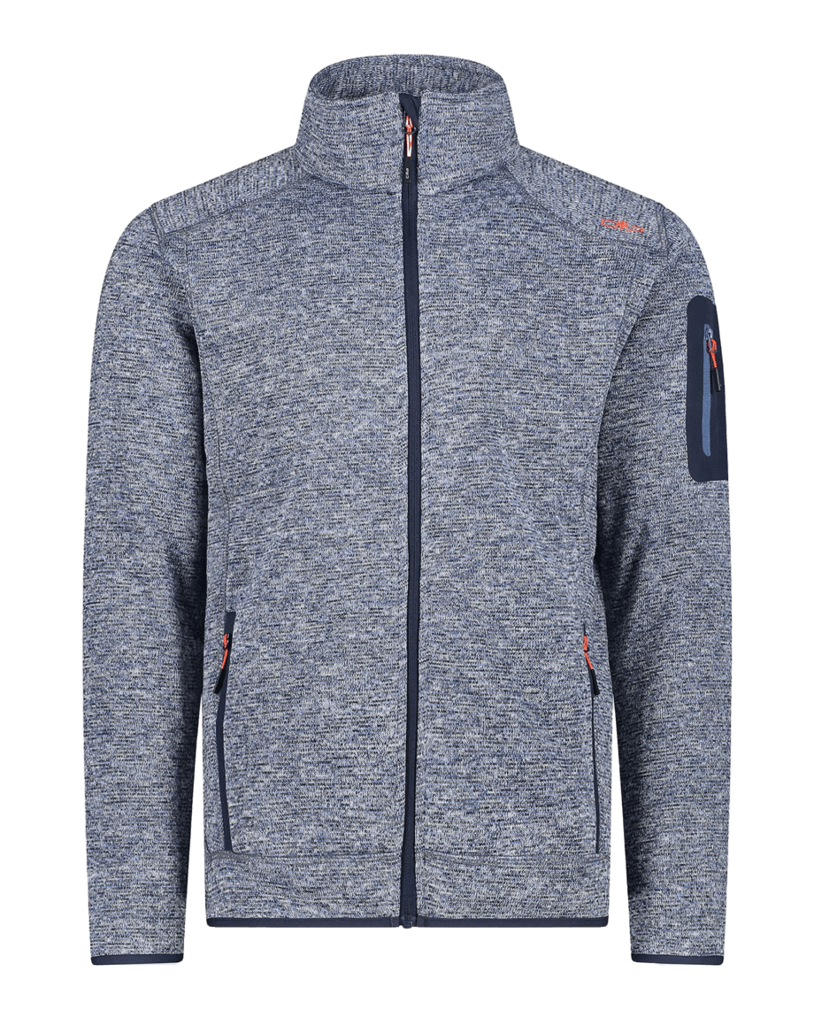 Knit Fleece Jacket M Blue Ink/Storm (56)