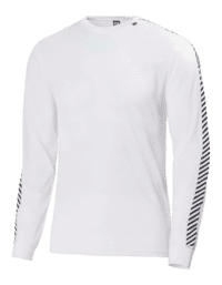 HH Lifa Stripe Crew M White (XL)