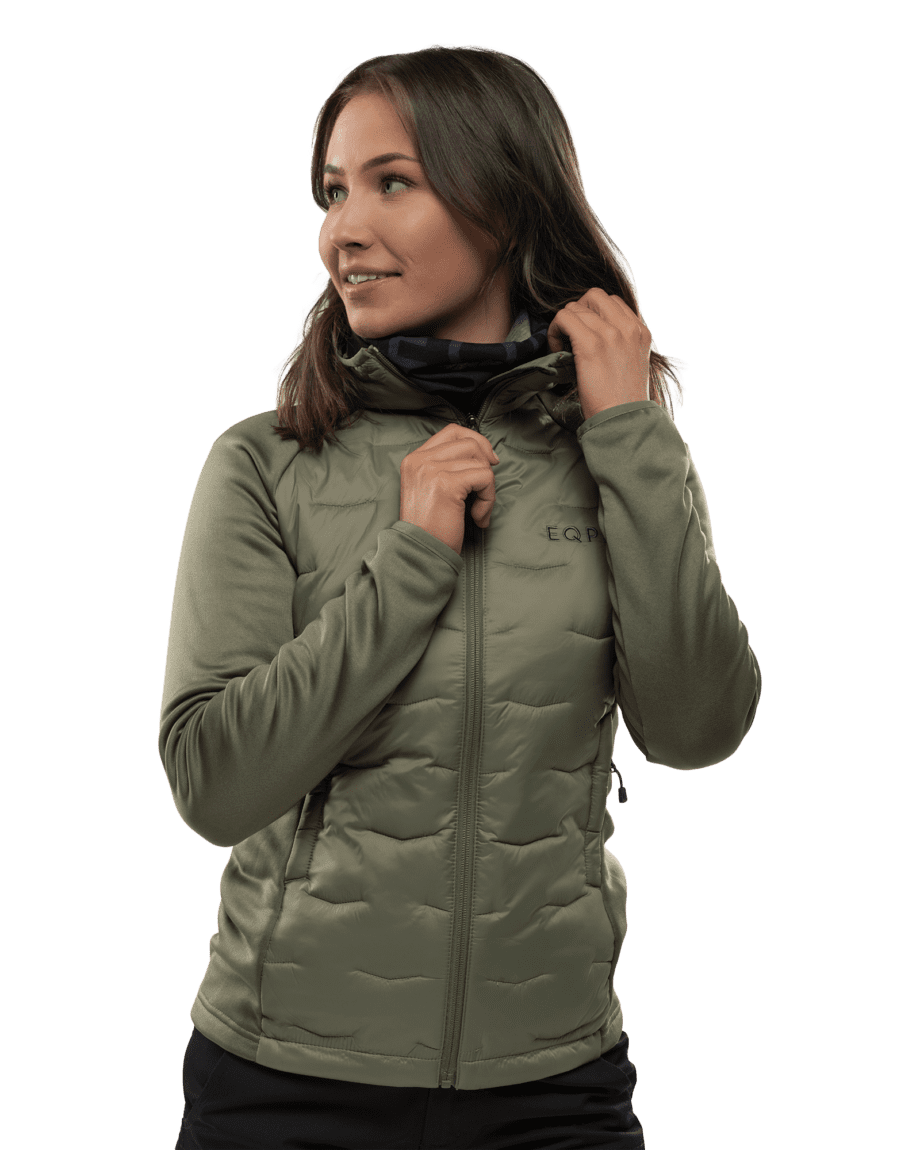 Gida Hybrid Hood W Lichen Green (XS)