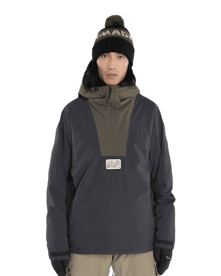 Gansett 2L Insulated Popover M Indigo/Olive (XXL)