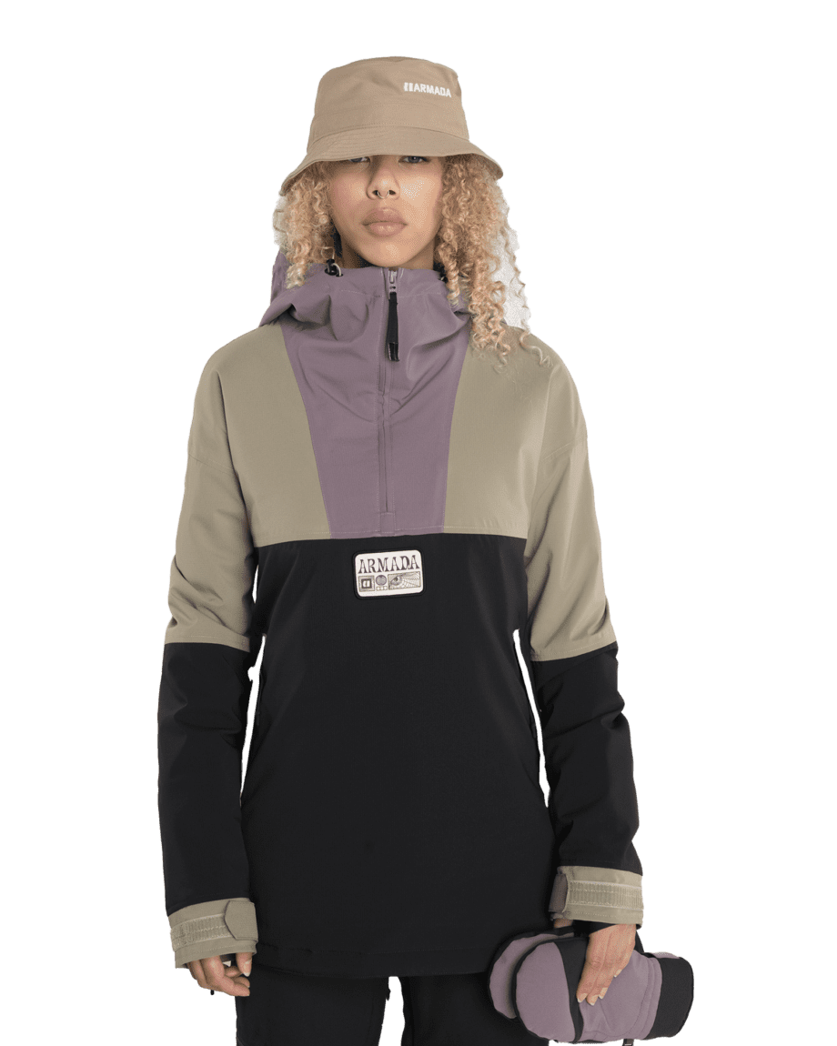 Madaket 2L Insulated Anorak W Black/Sage/Moonscape (S)