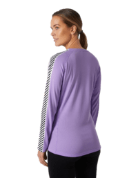 Lifa Active Stripe Crew W Heather (L)