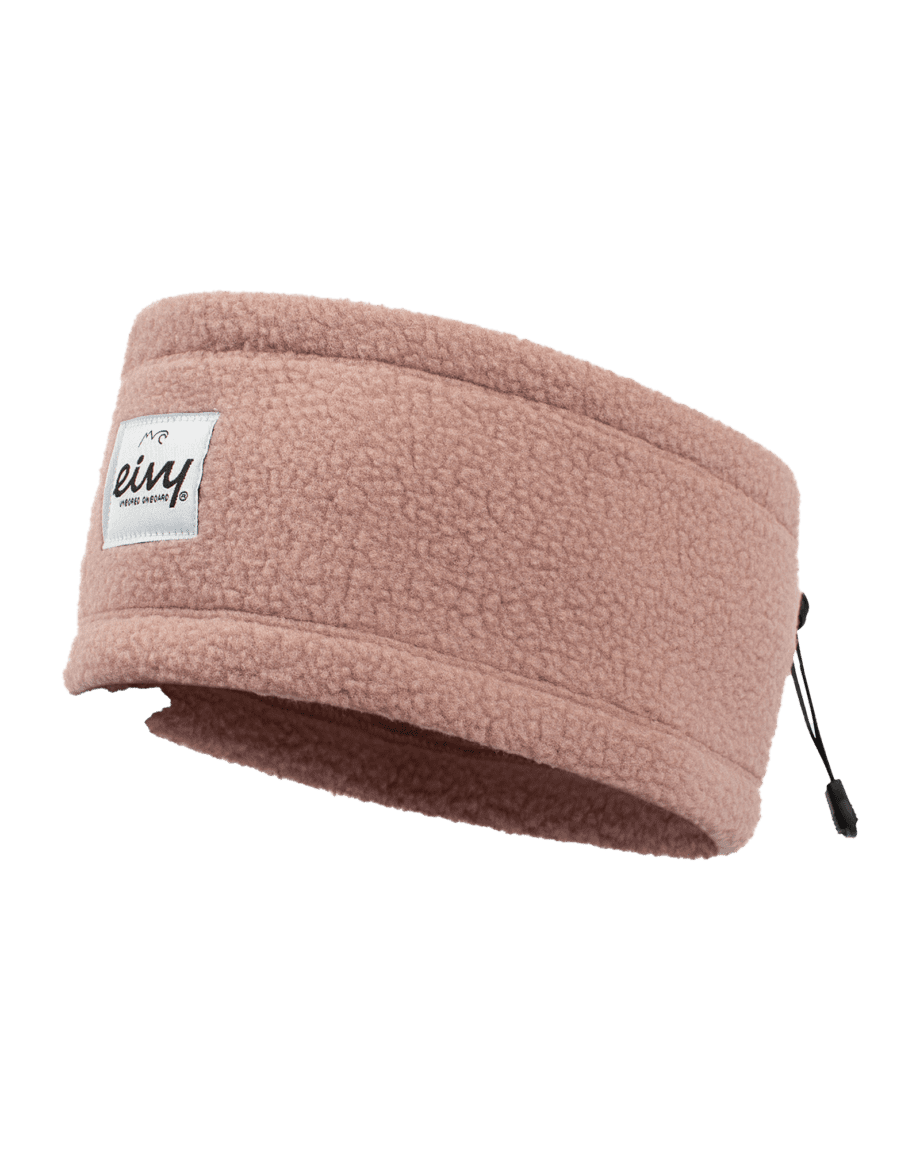 Throwback Sherpa Headband Faded Woodrose (One Size)