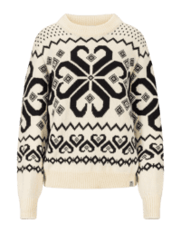 Falkeberg Sweater W Offwhite/Black (L)