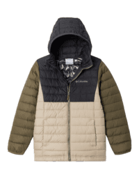 Powder Lite? Boys Hooded Jacket JR Ancient Fossil (XL)