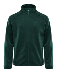 Qanuk Melange Fleece JR Forest Green Melange (158/164)