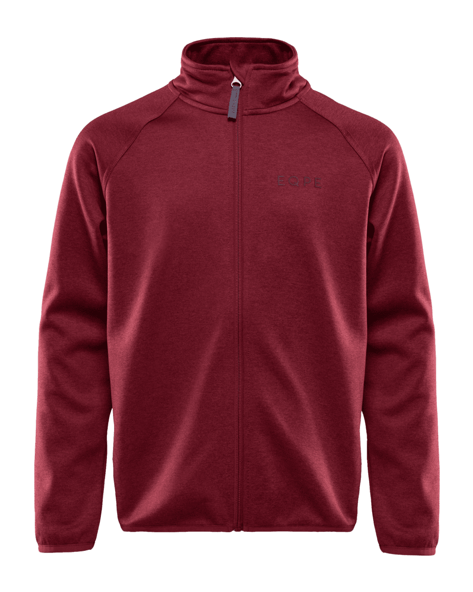 Qanuk Melange Fleece JR Cabernet Melange (110/116)