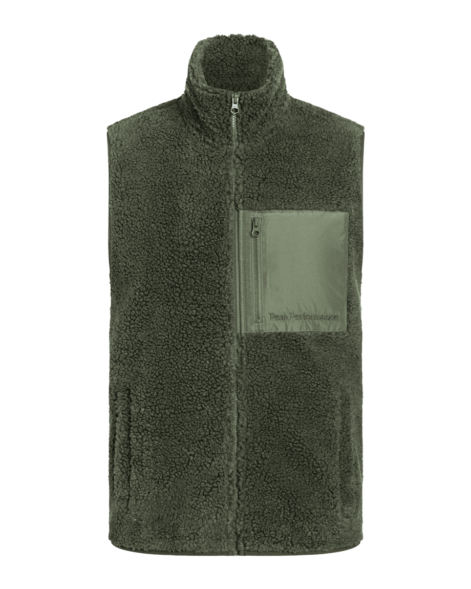 Ground Pile Vest M Pine Needle (XL)