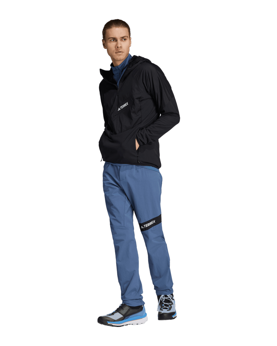 Techrock Ultralight 1/2 Zip Hooded Fleece M Black (M)