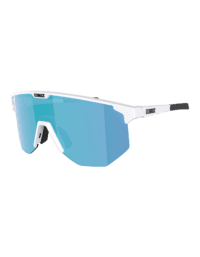 Hero Small Matt White Brown with Blue Multi (One Size)