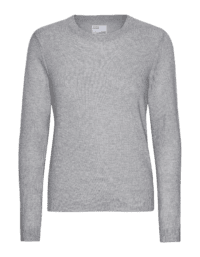 Light Merino Wool Crew W Heather Grey (XL)