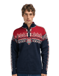 140th Anniversary Masc Sweater M Navy Red Rose Offwhite (XXL)