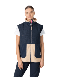 Rothe Quilted Vest W Royal (S)