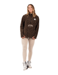 Techlight Halfzip Fleece W Leopard (XL)