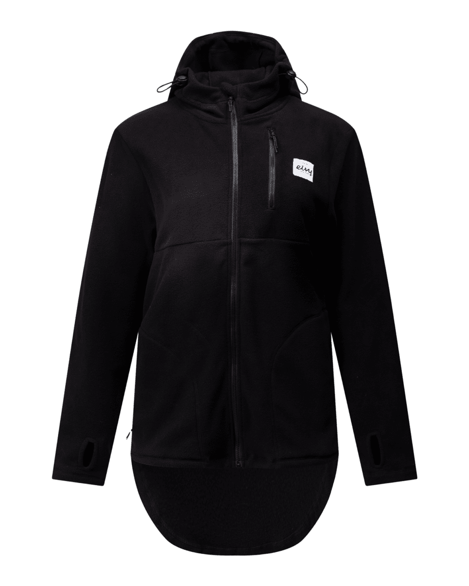 Techlight Ziphood Fleece W Black (XL)