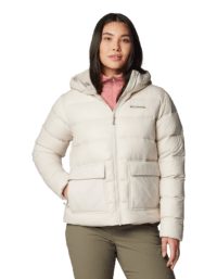 Harmony Falls? Hooded Down Jacket W Dark Stone (L)