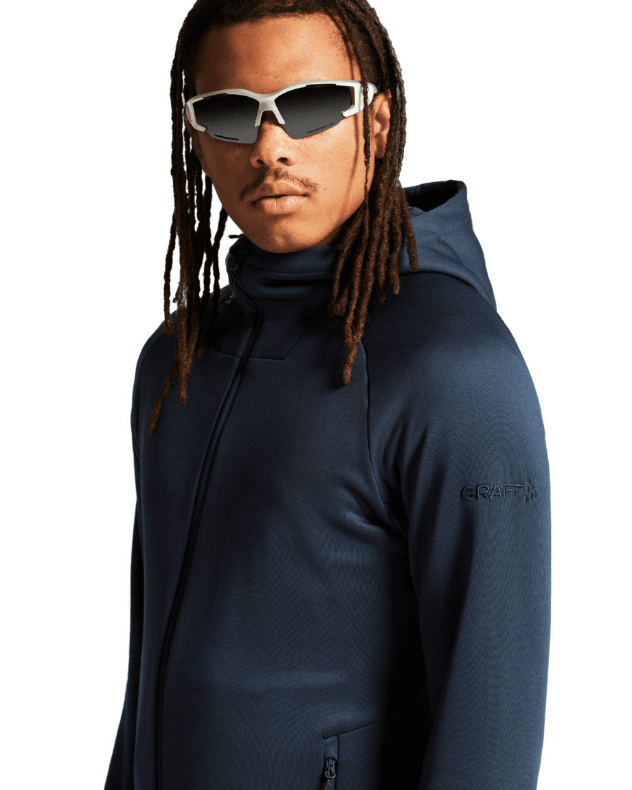 ADV Explore Power Fleece Hood Jacket M Blaze (XL)