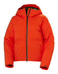 Nora Short Puffy Jacket W Cherry Tomato (XL)