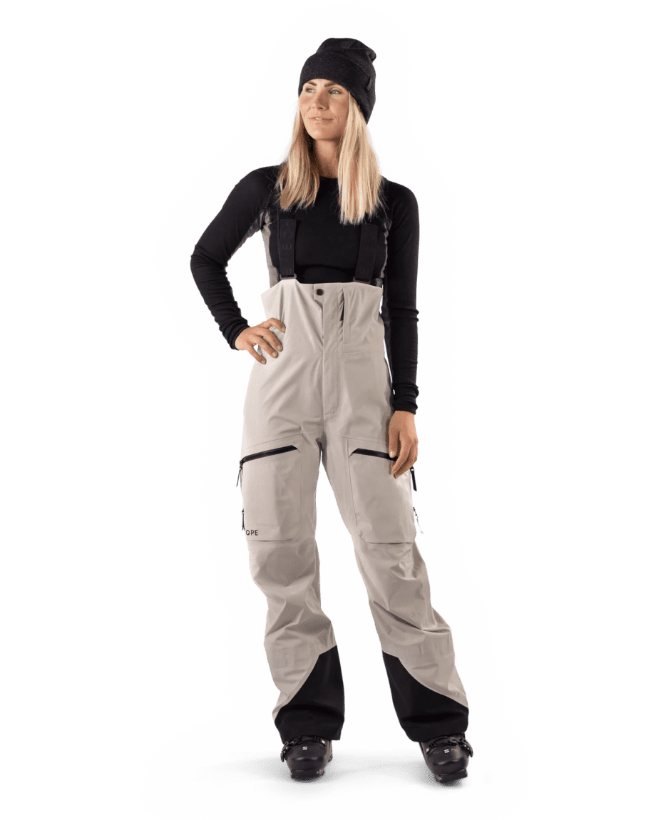 Rido Bib Shell Pant W Limestone (XL)