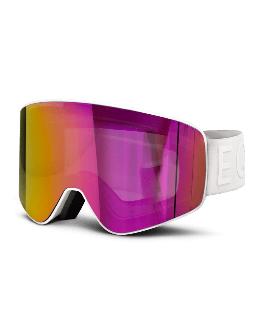 Sight Magnetic Small Face Bright White-Smoke Pink Multi + Clear Pink Extra Lens (One Size)