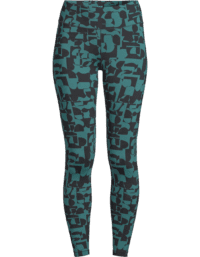 Casall Reclaimed Regular Waist Tights - Echo Green