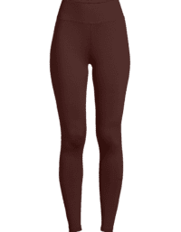 Casall Reclaimed Regular Waist Tights - Mahogany Red