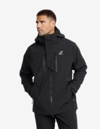 Revolution Race Aries Pro 3L Shell Jacket - Herr - Black, Storlek:S - Skaljacka & Vindjacka