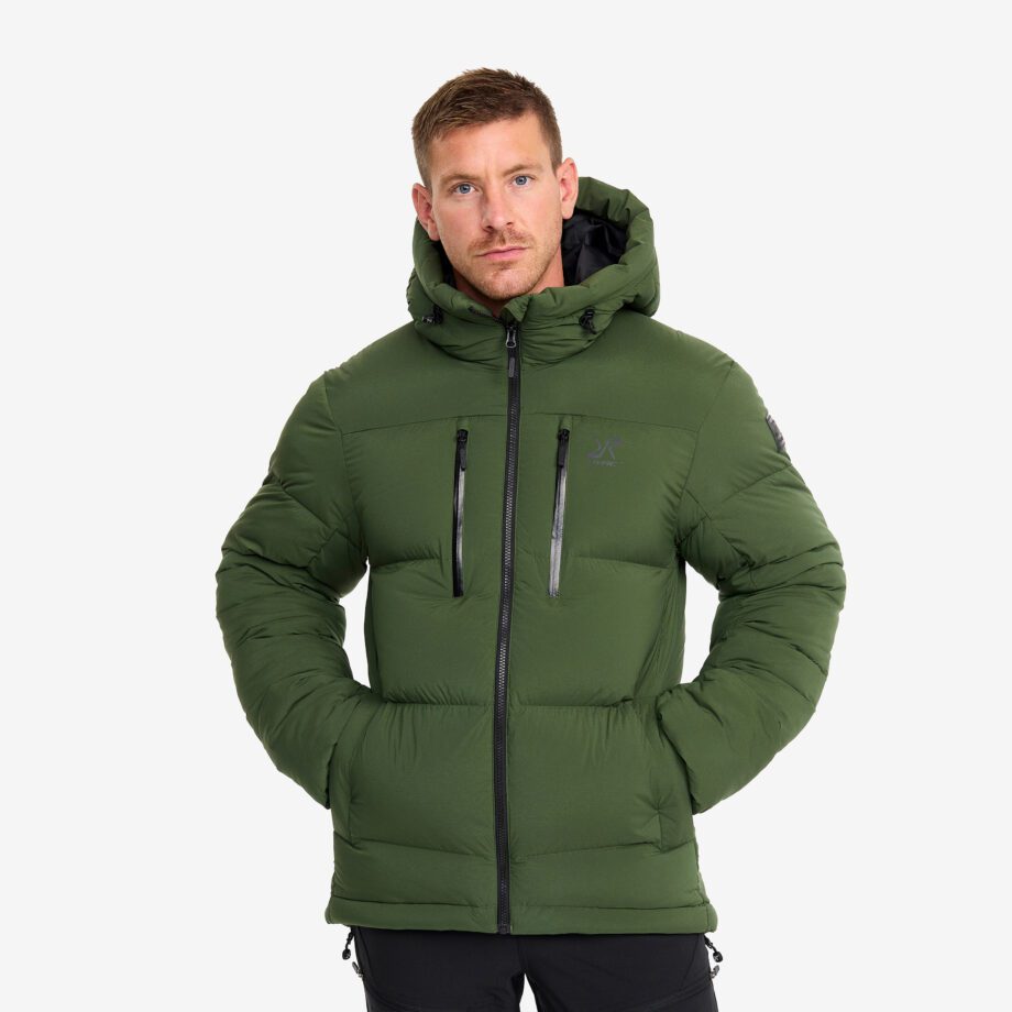 Revolution Race Flexpedition Down Jacket - Herr - Black Forest, Storlek:L - Vinterjackor