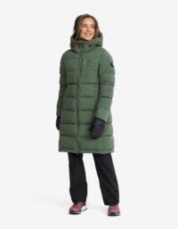 Revolution Race Flexpedition Down Parka - Dam - Garden Topiary, Storlek:2XL - Vinterjackor